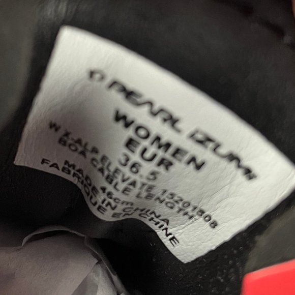 PEARL iZUMi Women's X-ALP Elevate, Cayenne/Port, 36.5 - Picture 5 of 6